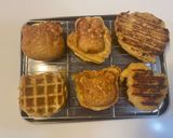 ザラメ入りワッフル作り方9写真