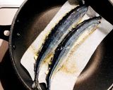 サンマのにんにく焼作り方3写真