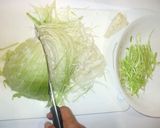 キャベツハンバーグ♪簡単ひき肉材料2つ作り方2写真