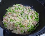 鶏肉とグリンピースのリゾット作り方5写真