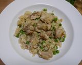 鶏肉とグリンピースのリゾット作り方6写真