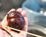 渋皮煮on栗ぜんざいのロールケーキ作り方8写真
