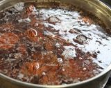 渋皮煮on栗ぜんざいのロールケーキ作り方7写真