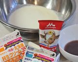渋皮煮on栗ぜんざいのロールケーキ作り方33写真