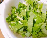 節約簡単おいしい♡カブの葉でご飯のおとも作り方1写真
