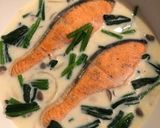 牛乳で簡単！鮭とほうれん草のクリーム煮作り方11写真