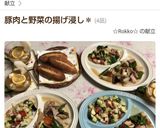 豚肉と野菜の揚げ浸し＊作り方11写真