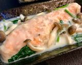 牛乳で簡単！鮭とほうれん草のクリーム煮作り方13写真