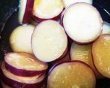 さつま芋のはちみつレモン煮【お弁当にも】作り方3写真