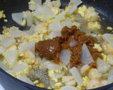 大根の エビ味噌焼き作り方5写真
