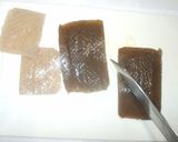 こんにゃく甘辛煮♪簡単ステーキ材料１つ作り方2写真