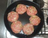 キャベツハンバーグ♪簡単ひき肉材料2つ作り方6写真