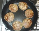キャベツハンバーグ♪簡単ひき肉材料2つ作り方7写真