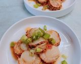 焼くだけ！簡単！ベビー帆立のポン酢がけ作り方3写真
