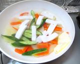 ❖老人向け♪野菜の薄切り茹で炒め❖作り方6写真