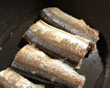 フライパンで、秋刀魚の照り煮作り方3写真