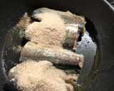 フライパンで、秋刀魚の照り煮作り方4写真