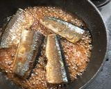 フライパンで、秋刀魚の照り煮作り方7写真