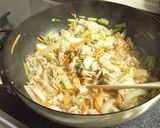 豚肉と小松菜の生姜醤油炒め作り方4写真