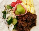 お弁当(10/2)焼き肉作り方1写真