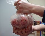 手を汚さずに☆ひき肉料理作り方2写真
