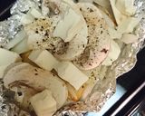 塩サバマッシュルームクリチ焼き作り方5写真