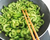 ゴーヤの牛肉焼き肉のタレ炒め作り方2写真