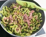 ゴーヤの牛肉焼き肉のタレ炒め作り方3写真