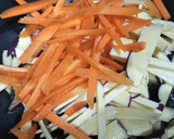 さつまいもとにんじんのきんぴら作り方5写真