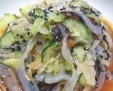 韓国風クラゲの酢の物作り方6写真
