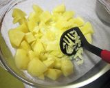 マヨとチリソースでポテトサラダ作り方2写真