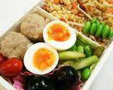 キャベツとアスパラと枝豆の野菜炒め！作り方3写真