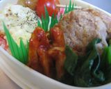 弁当に♥♡材料３つのチビハンバーグ作り方4写真