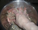中まで絶対火が通るふっくらハンバーグ♪作り方6写真