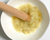 離乳食初期☆バナナペースト作り方4写真