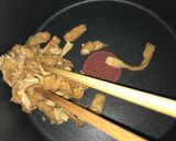 ちょっと甘めの和え物。きつね和え作り方2写真