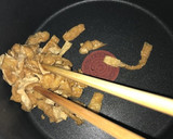 ちょっと甘めの和え物。きつね和え作り方2写真