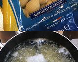 チーズ溶ろける★タコミートのパスタ作り方1写真