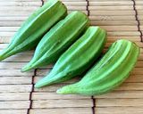 ダビデの星（オクラ）の簡単ごま和え作り方1写真