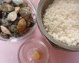 春を感じる☆あさりの炊き込みご飯作り方1写真