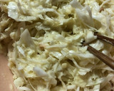 やまいもとレンコンのふわふわお好み焼き作り方8写真