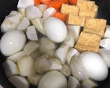 おあげさんと里芋の煮物作り方4写真