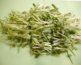 レンジで簡単！サバと豆苗の卵炒め作り方1写真