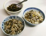 簡単♪高菜漬けと卵のパラパラ焼きご飯☆作り方8写真