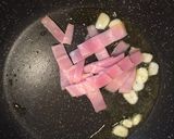 簡単!エビとベーコンと大葉のニョッキ作り方3写真