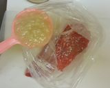 三色丼献立（調理実習２）作り方1写真