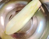 簡単！皮むき茄子のホイル焼き作り方1写真
