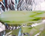 簡単！皮むき茄子のホイル焼き作り方2写真