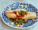 簡単！皮むき茄子のホイル焼き作り方5写真
