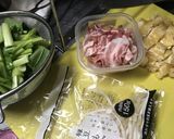 台湾屋台風　豚バラと小松菜の炒め物作り方2写真